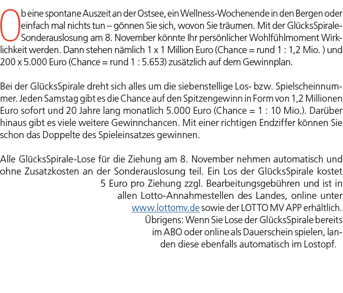 Ob eine spontane Auszeit an der Ostsee, ein Wellness Wochenende in den Bergen oder einfach mal nichts tun – g nnen Si...