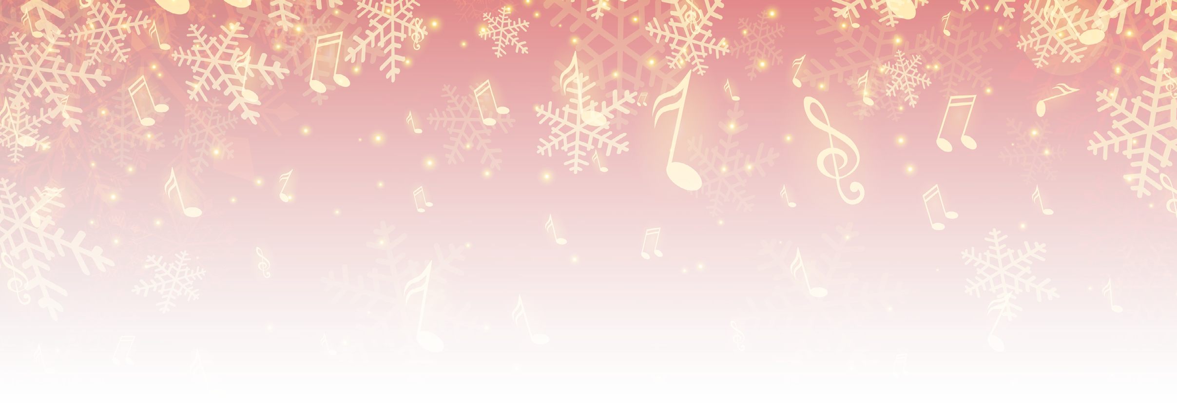 Vector Illustration of a Christmas Music Background