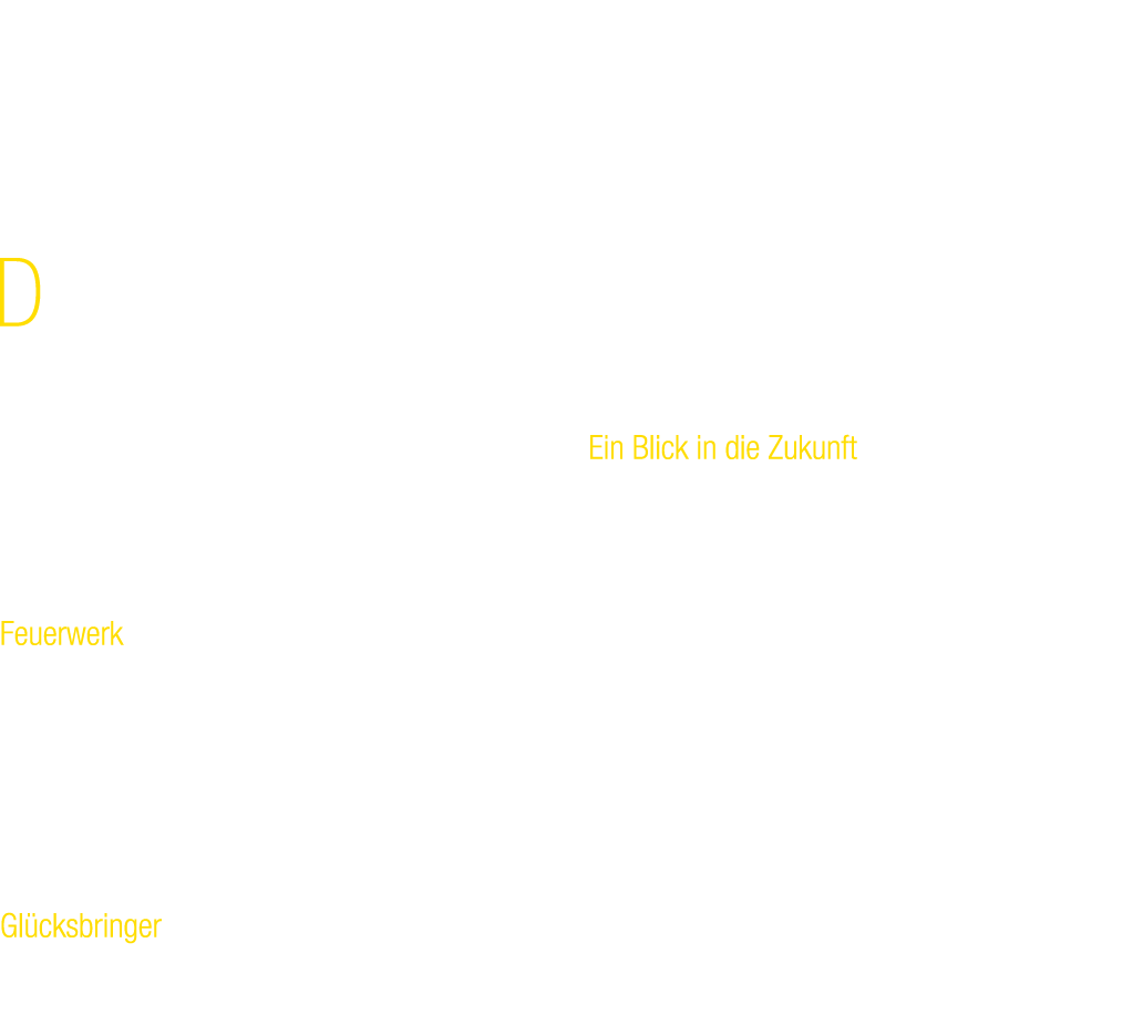 Silvesterbr uche geh ren zum Jahreswechsel dazu: Mit verschiedenen Traditionen und Gl cksbringern fiebern die Mensche...