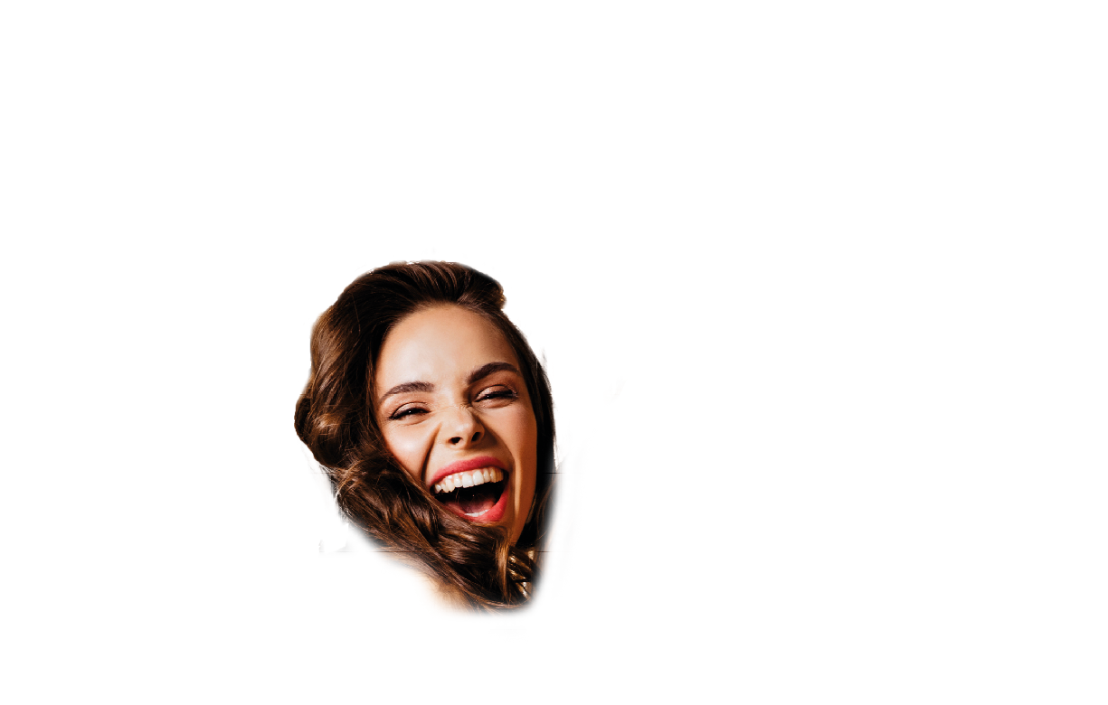 Curly ladies in fashionable dresses with sparkles laugh, blow kiss against background of golden confetti