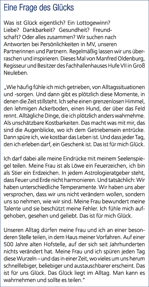 Eine Frage des Gl cks Was ist Gl ck eigentlich? Ein Lottogewinn? Liebe? Dankbarkeit? Gesundheit? Freundschaft? Oder a...