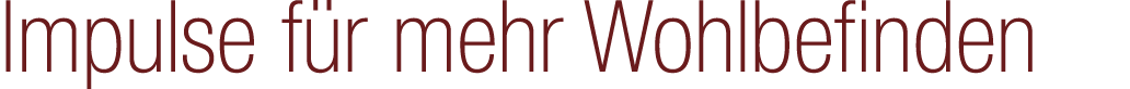 Impulse f r mehr Wohlbefinden