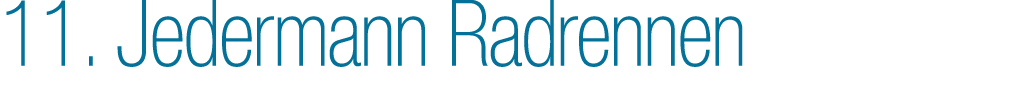 11. Jedermann Radrennen