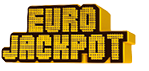 Der Schriftzug Euro Jackpot ist in gro en gelben Punkten auf einem dreidimensionalen, goldgelben Hintergrund dargestellt. Beschreibung von KI generiert