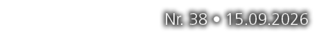 Nr. 38 • 15.09.2026